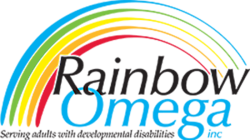 Rainbow Omega Logo